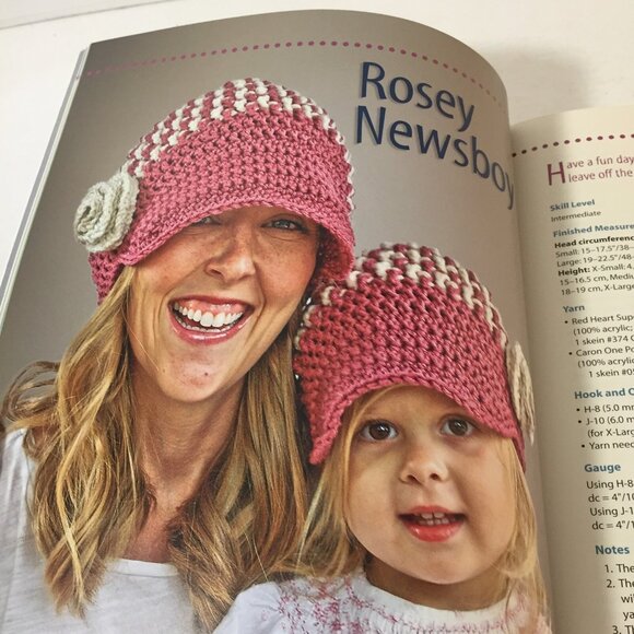 Mommy and Me Crocheted Hats : 30 Fun and Stylish Designs Great For All Ages - Picture 3 of 11